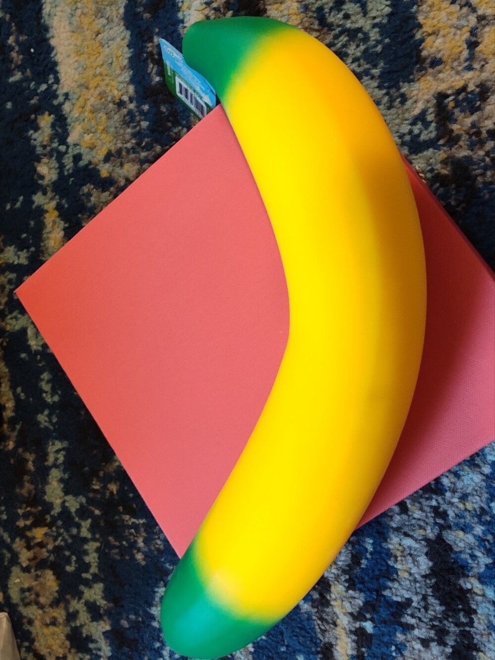🔥Squeezy Bright Yellow Jumbo Squishy Banana